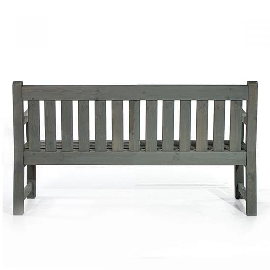 Darko Timber Garden 3 Seater Bench In Dark Grey_4