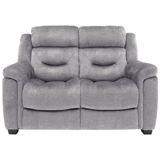 Darley Upholstered Fabric 2 Seater Sofa In Grey_2