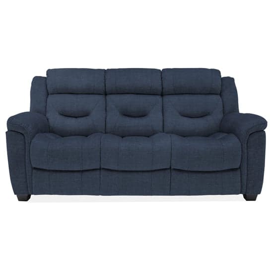 Darley Upholstered Fabric 3 Seater Sofa In Blue_3
