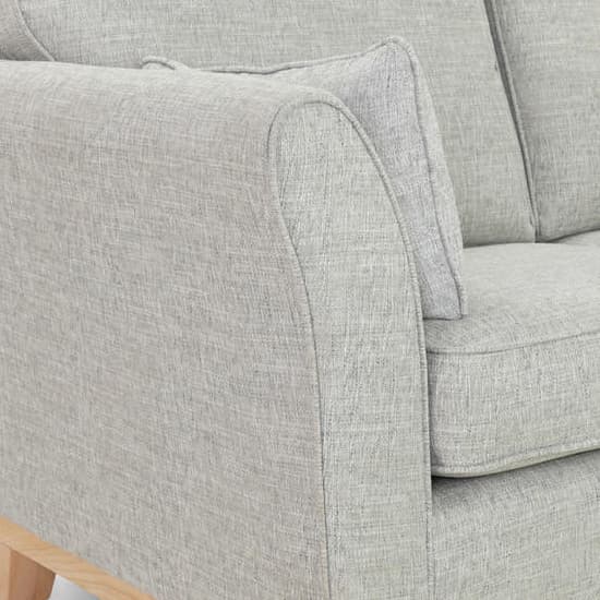 Darrin Fabric 3 + 2 Seater Sofa Set In Grey Furniture in Fashion