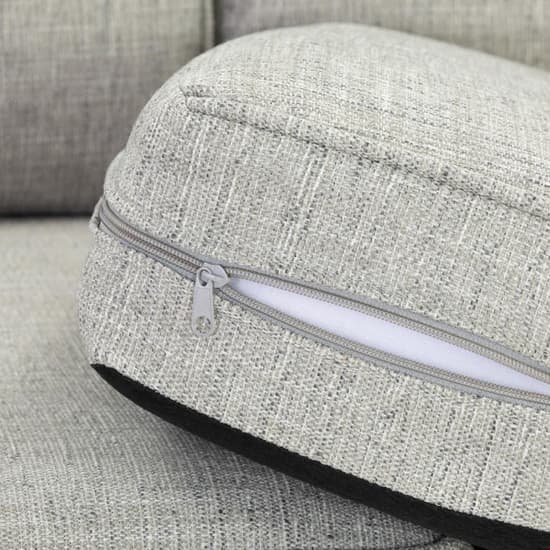 Darrin Fabric Armchair In Grey_5