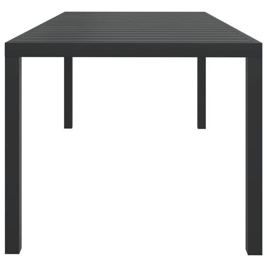 Darwen Aluminium Garden Dining Table Large In Black_3