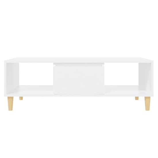 Dastan Wooden Coffee Table With 1 Door In White_4