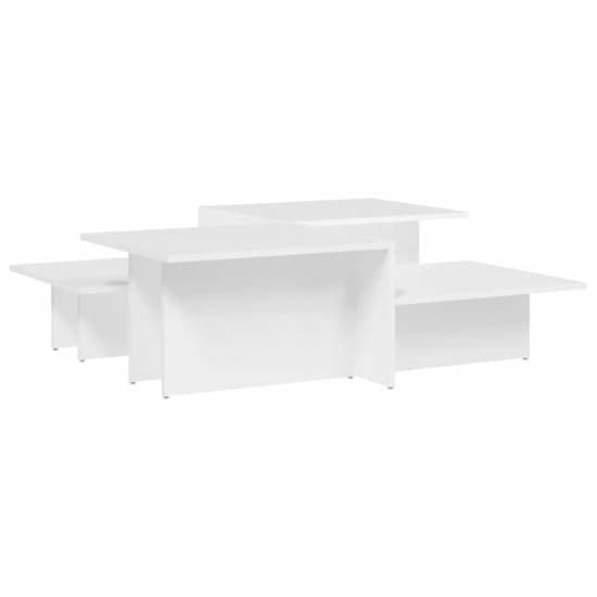 Delft Wooden Set Of 2 Coffee Tables In White_2