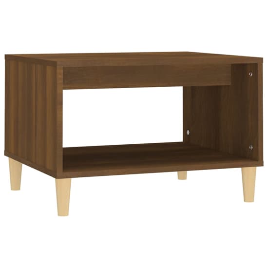 Demia Wooden Coffee Table With Undershelf In Brown Oak_3