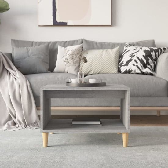 Demia Wooden Coffee Table With Undershelf In Concrete Effect_2
