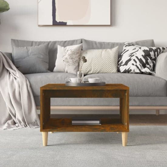 Demia Wooden Coffee Table With Undershelf In Smoked Oak_2