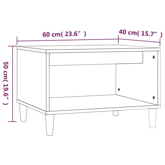 Demia Wooden Coffee Table With Undershelf In White_5