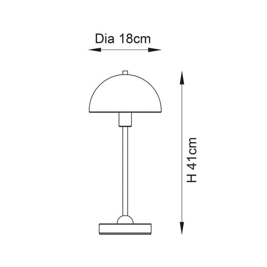 Denver Gloss White Inner Shade Table Lamp In Matt Terracotta_9