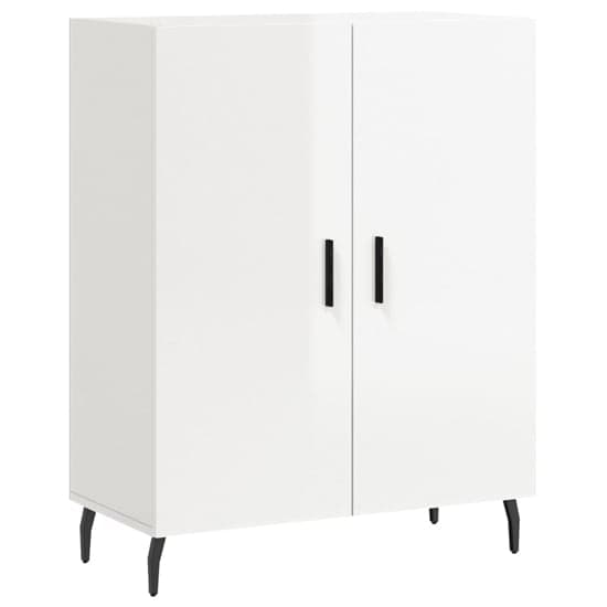 Derby High Gloss Sideboard With 2 Doors In White_2