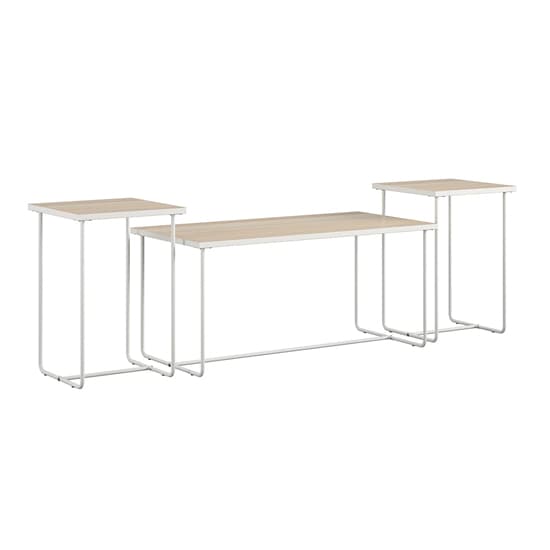 Derby Wooden Coffee And End Tables Set In Natural_4