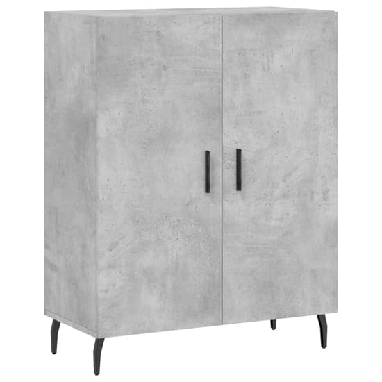Derby Wooden Sideboard With 2 Doors In Concrete Effect_2