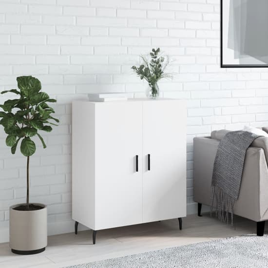 Derby Wooden Sideboard With 2 Doors In White_1