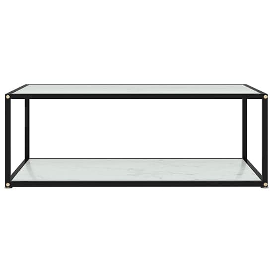 Dermot Medium Glass Coffee Table In White Marble Effect_2