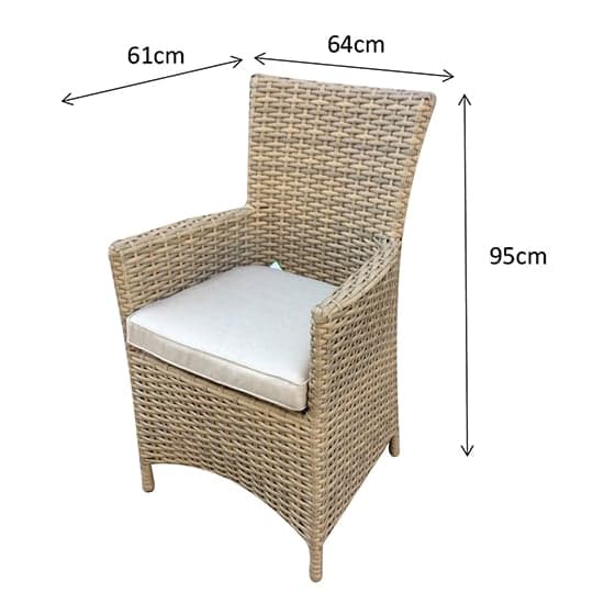 Derya Natural Wicker High Back Dining Chairs In Pair_2