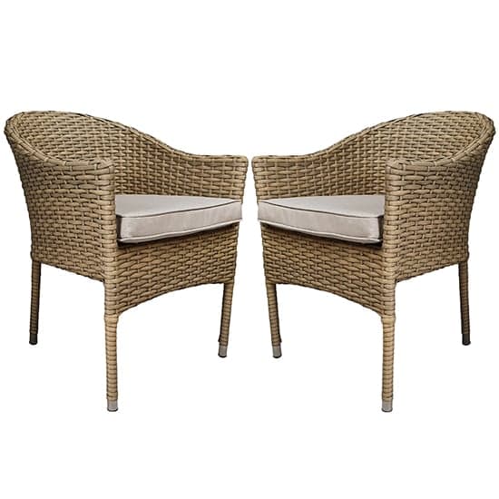 Derya Natural Wicker Stacking Dining Chairs In Pair_1