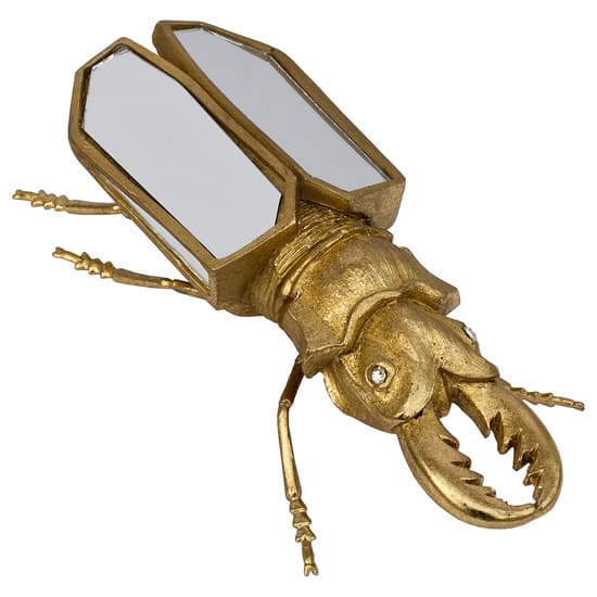 Destin Scarab Beetle Ornament In Gold_2