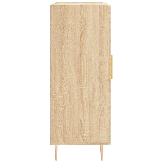 Didim Wooden Sideboard With 1 Door 3 Drawers In Sonoma Oak_5