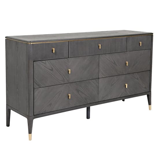Dileta Wooden Chest Of 7 Drawers In Brown_1