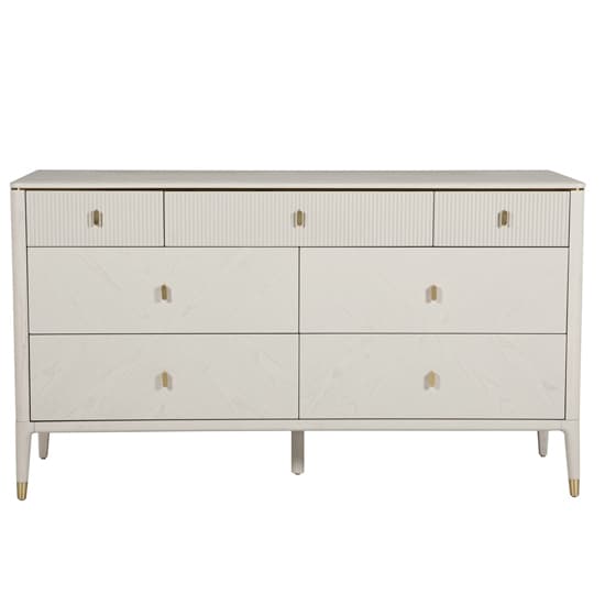 Dileta Wooden Chest Of 7 Drawers In White_4