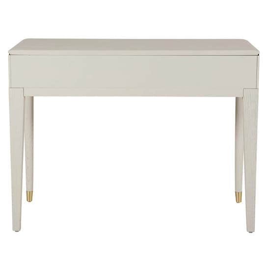 Dileta Wooden Dressing Table With 2 Drawers In White_5