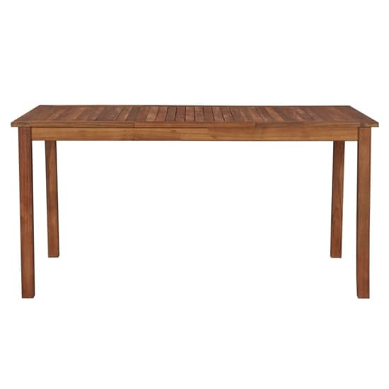 Dipta 150cm Wooden Garden Dining Table In Natural_2