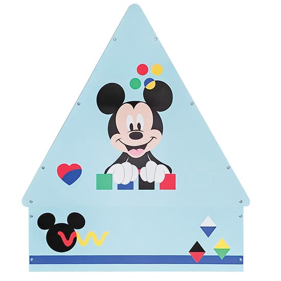 Disney Mickey Mouse Childrens Wooden Single Tent Bed In Blue_5