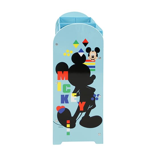 Disney Mickey Mouse Childrens Wooden Storage Cabinet In Blue_3
