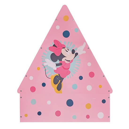 Disney Minnie Mouse Childrens Wooden Single Tent Bed In Pink_5