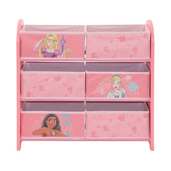 Disney Princess Childrens Wooden Storage Cabinet In Pink_3