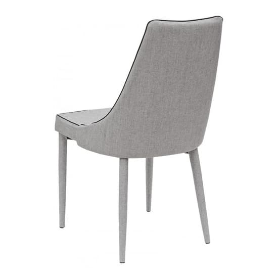 Divina Grey Fabric Upholstered Dining Chairs In Pair_3