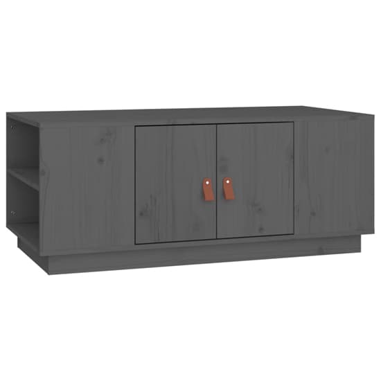 Drika Pinewood Coffee Table With 2 Doors And Shelves In Grey_3