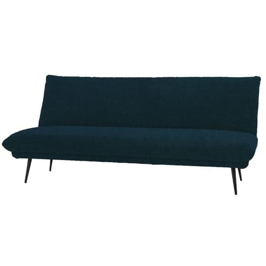 Duncan Fabric 3 Seater Sofa Bed In Cyan_2