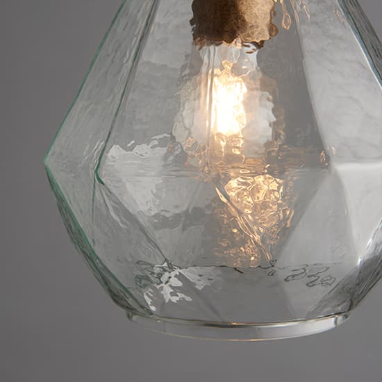 Ebbe Glass Shade Ceiling Pendant Light In Clear_6