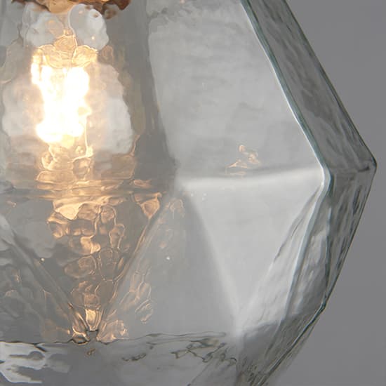 Ebbe Glass Shade Ceiling Pendant Light In Clear_8