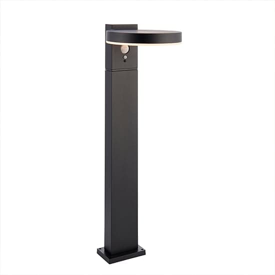 Ebro LED PIR Outdoor Post Photocell In Textured Black_2