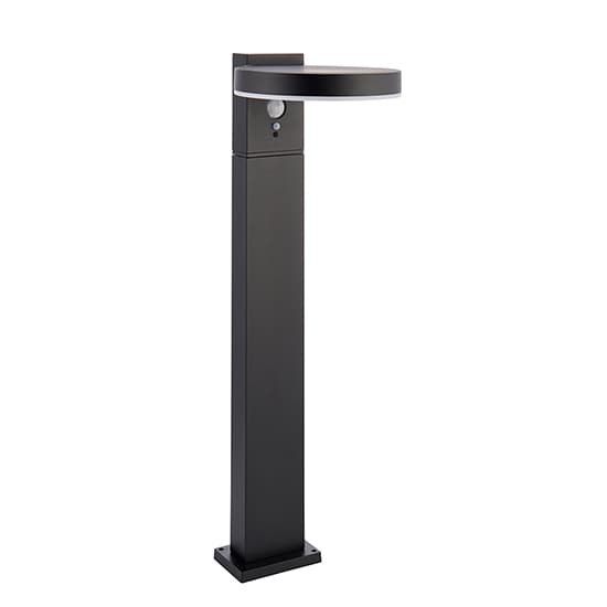 Ebro LED PIR Outdoor Post Photocell In Textured Black_3
