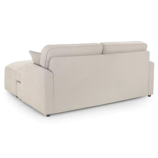 Ernie Fabric 3 Seater Sofa Bed In Beige_3