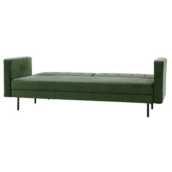 Eilat Fabric 3 Seater Sofa Bed In Bottle Green_3