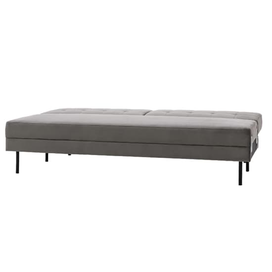 Eilat Fabric 3 Seater Sofa Bed In Grey_9