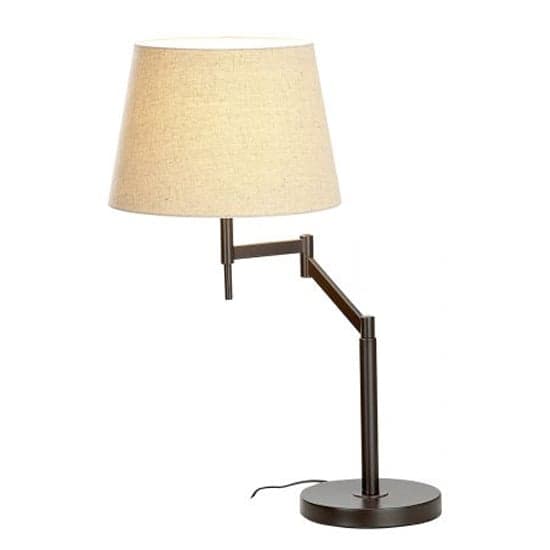 Elastico Table Lamp In Brown And Beige_2
