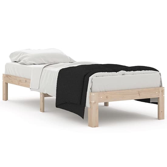 Eliada Solid Pinewood Small Single Bed In Natural_2