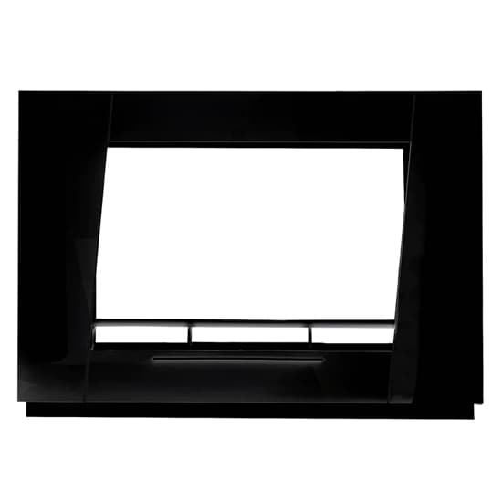 Elko High Gloss Entertainment Unit In Black With LED Lighting_4