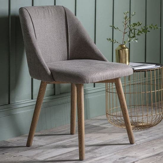 Elliata Slate Grey Fabric Dining Chairs In A Pair_2