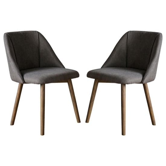 Elliata Slate Grey Fabric Dining Chairs In A Pair_1