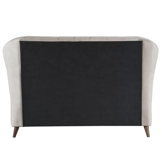 Elma Fabric King Size Bed In Warm Stone_5