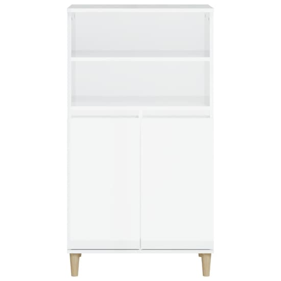 Elmont High Gloss Sideboard With 2 Doors In White_4