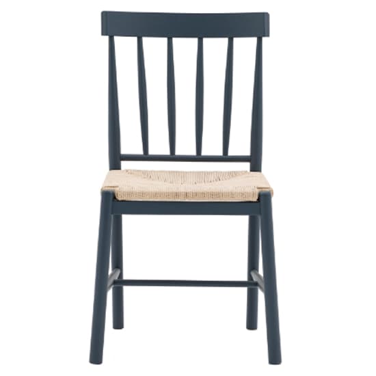 Elvira Meteror Wooden Dining Chairs With Rope Seat In Pair_3