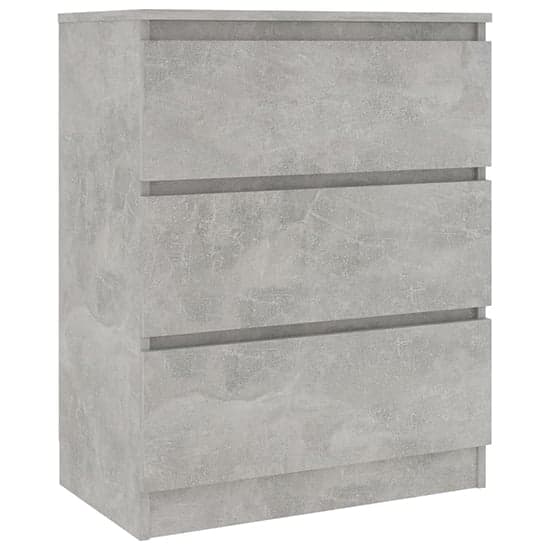 Elyes Wooden Chest Of 3 Drawers In Concrete Effect_2