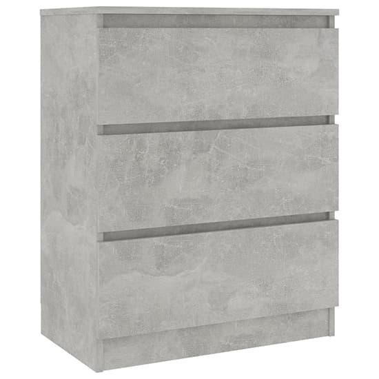 Elyes Wooden Chest Of 3 Drawers In Concrete Effect_3